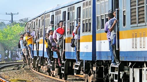 Coastal line train service delayed