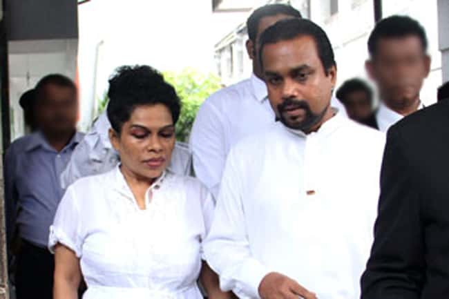 Wimal’s wife sentenced to two years in prison