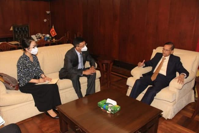 Chinese Ambassador pays courtesy call on Foreign Minister