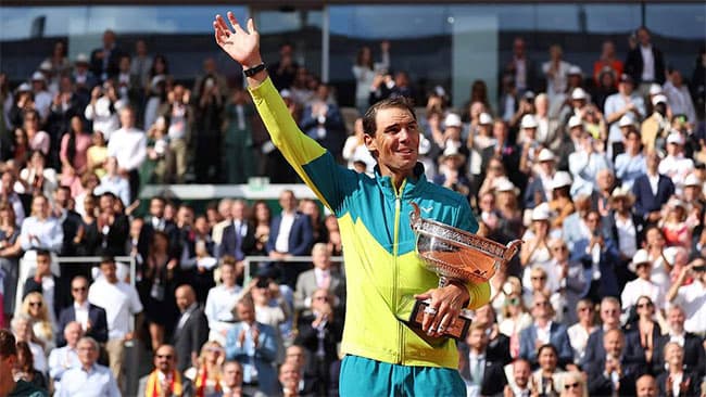 Nadal wins 14th French Open and record-extending 22nd Grand Slam