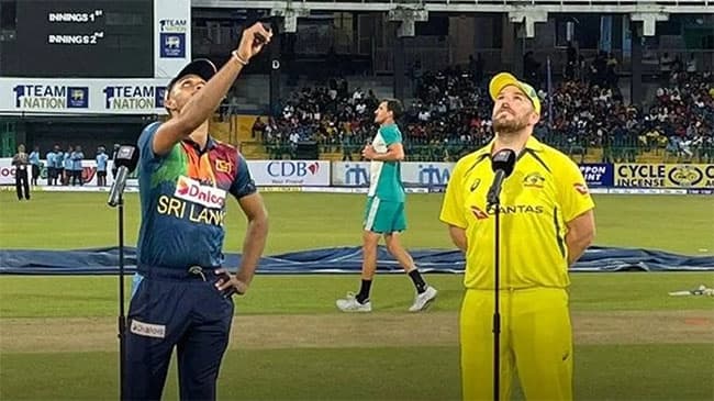 3rd ODI: Australia bat first against Sri Lanka