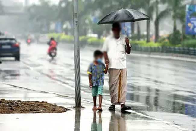 Showers possible in parts of the island today