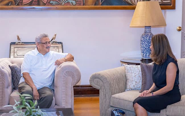 US Ambassador assures support to find solutions to Sri Lanka’s economic issues