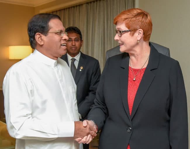 Australia and Sri Lanka to enhance cooperation in maritime security