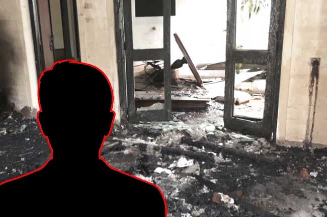 Four arrested for torching Ranil’s residence remanded