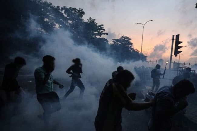 Another suspect arrested with stolen tear gas canisters