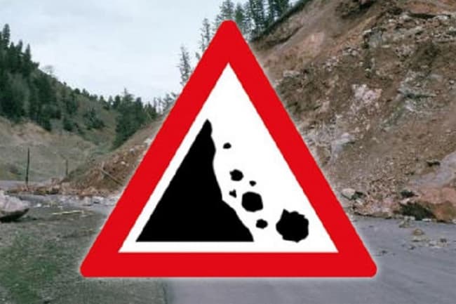 Early landslide warning issued to four districts