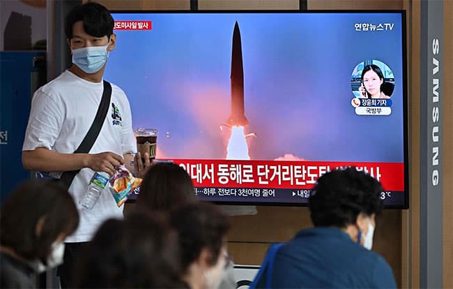 North Korea fires ballistic missile ahead of U.S. VP Harris visit