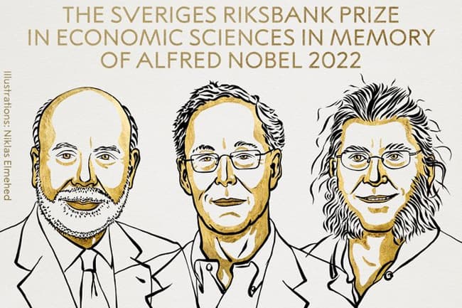 Nobel prize for economics goes to Bernanke, Diamond, Dybvig for research on financial crises