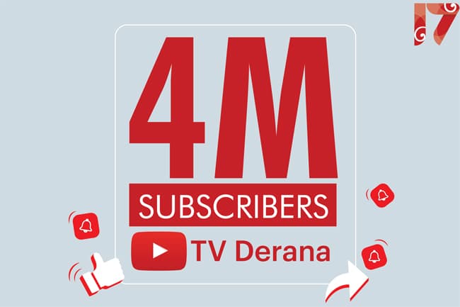TV Derana crosses another milestone with over 4 million YouTube subscribers