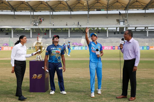 Women’s Asia Cup final: Sri Lanka win toss, opt to bat against India