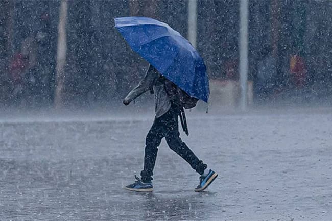 Showers expected in parts of the island