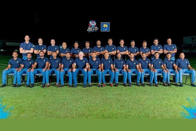 Sri Lanka cricket team returns from Australia