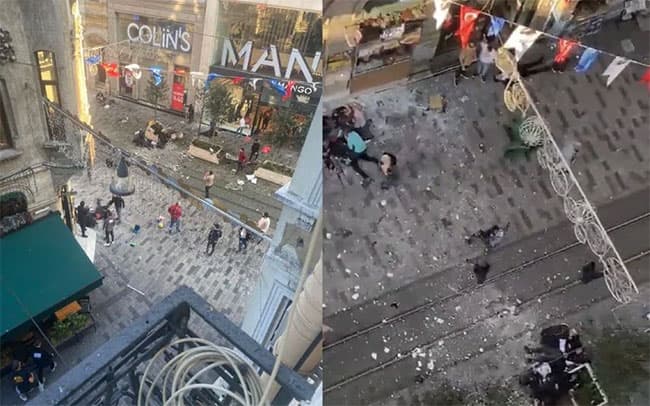 At least 4 killed, 38 wounded in Istanbul explosion