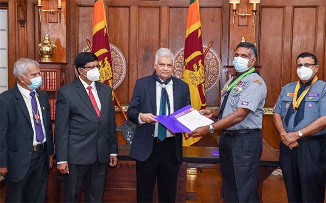 President assures his support to expand Sri Lanka Scout movement