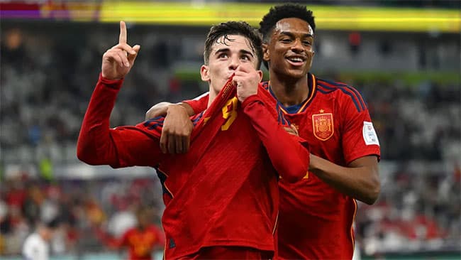 Gavi becomes youngest World Cup scorer since Pele as Spain crush Costa Rica