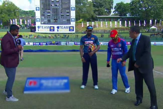 Afghanistan opt to bat in second ODI vs Sri Lanka
