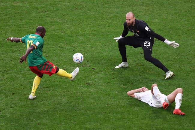 Aboubakar rescues Cameroon in comeback draw with Serbia
