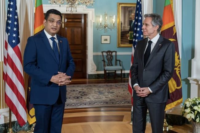 Minister Sabry meets US State Secretary