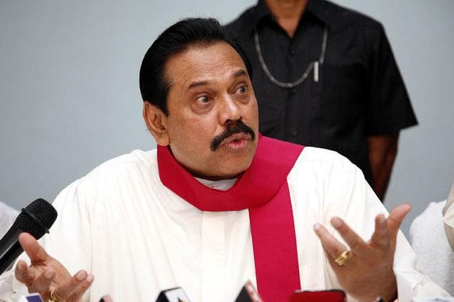 Former President Rajapaksa arrives at PRECIFAC