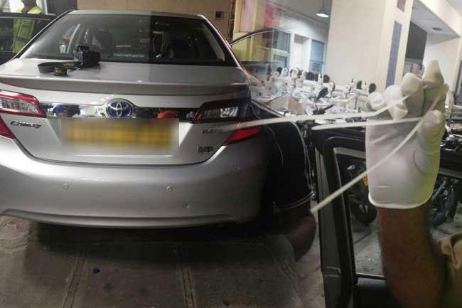 Businessman found tied inside car at Borella cemetery, hospitalised
