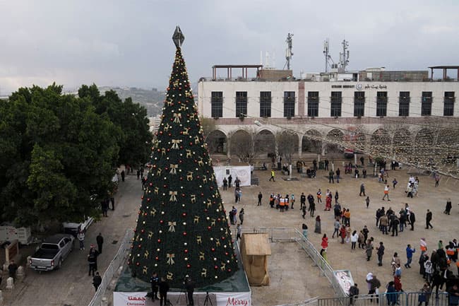 Bethlehem rebounds from pandemic, lifting Christmas spirits
