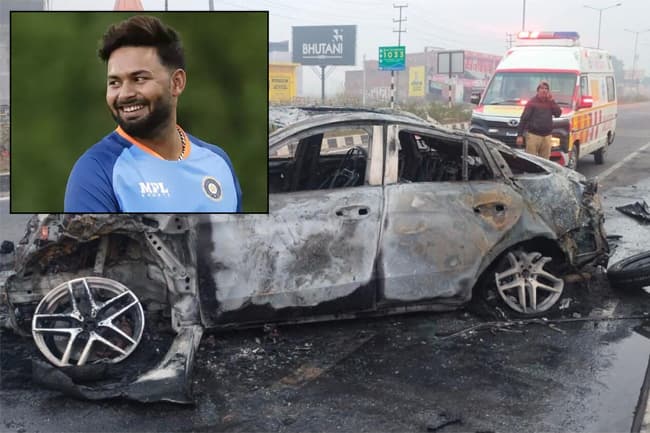 Indian cricketer Rishabh Pant critically injured in motor accident