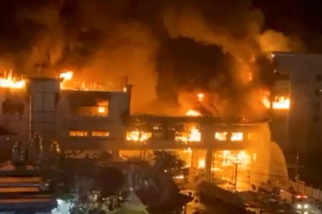 ‘Smoke everywhere’: survivors of Cambodia casino blaze recount chaotic scenes