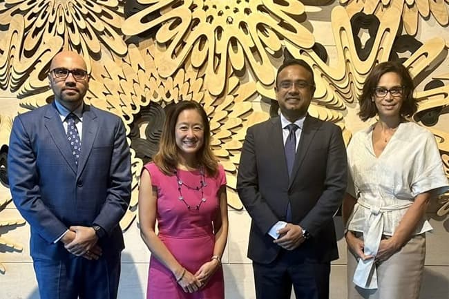 Manusha meets US envoy, discusses efforts to end human trafficking