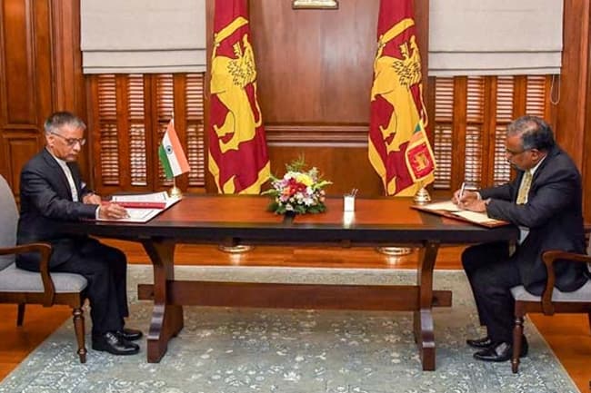 India, Sri Lanka sign bilateral agreement related to increasing HICDP limit