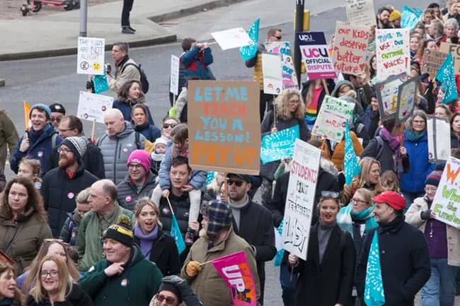 UK hit by biggest strike action in more than a decade