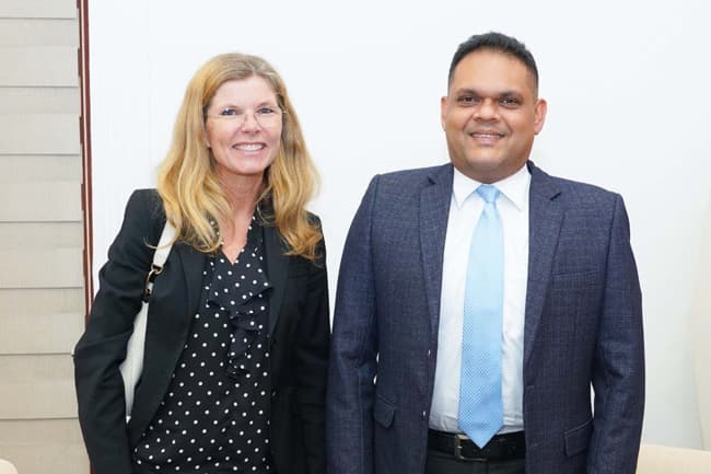 Semasinghe discusses SL’s social protection system with EU delegation