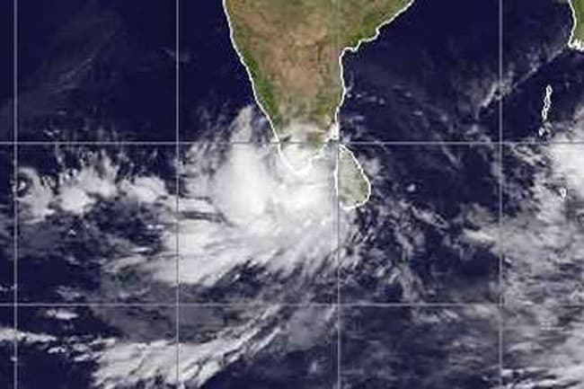Atmospheric depression over the island moves away