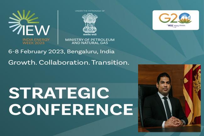 Minister Kanchana to attend ‘India Energy Week 2023’