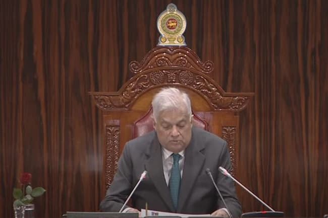 President delivers govt’s policy statement in Parliament