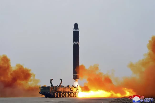 North Korea fires long-range missile in a “surprise” drill