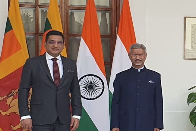 Sabry reviews Indo-Lanka relations in bilateral meeting with Dr. Jaishankar