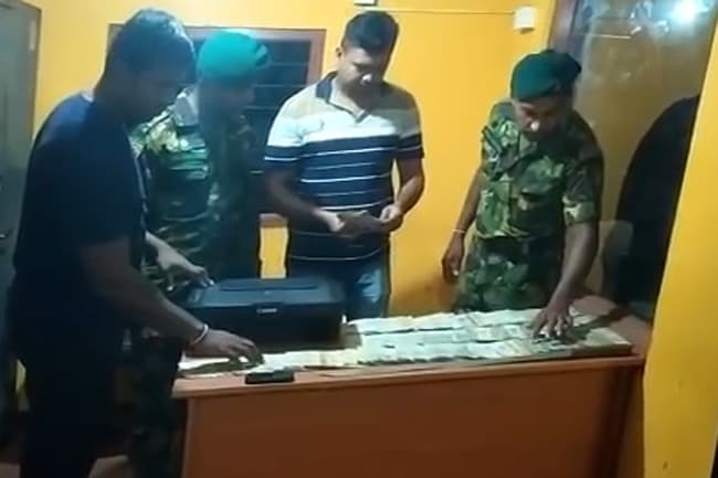 Man nabbed with counterfeit currency notes worth Rs. 3.5 mn