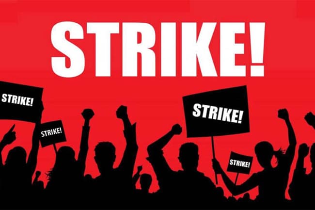 Countrywide strikes from today as trade union actions continue
