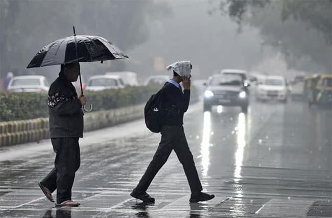 Fairly heavy showers expected in parts of the country