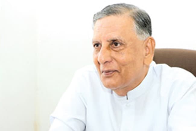 Remains of ex-Speaker Joseph Michael Perera in Parliament today
