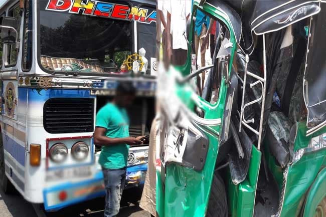 Six-month old infant killed in three-wheeler – bus collision