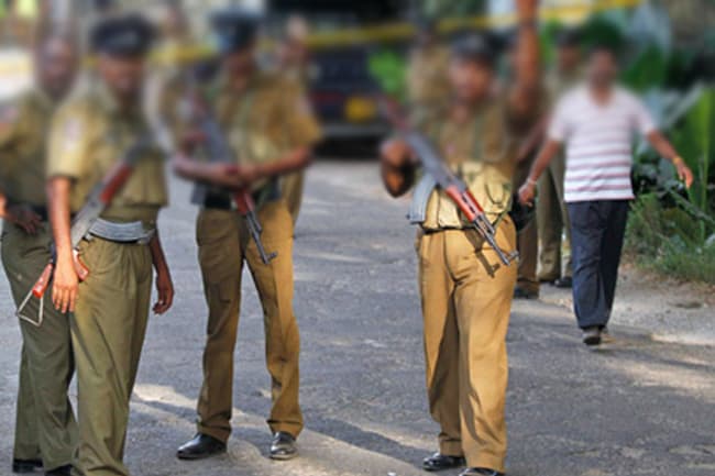 Man hospitalised after police open fire at defiant vehicle