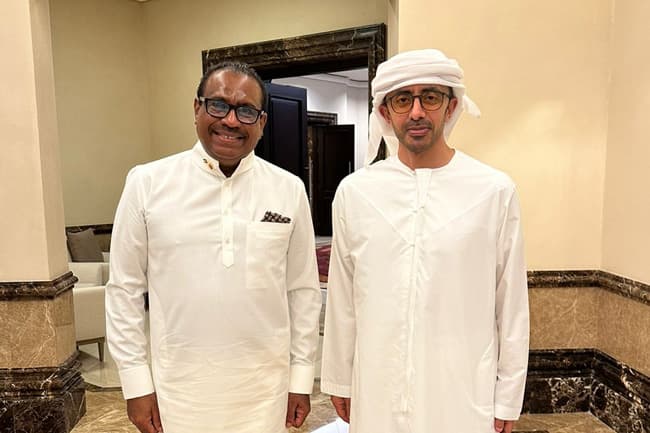 UAE to help develop Sri Lanka’s energy and tourism sectors