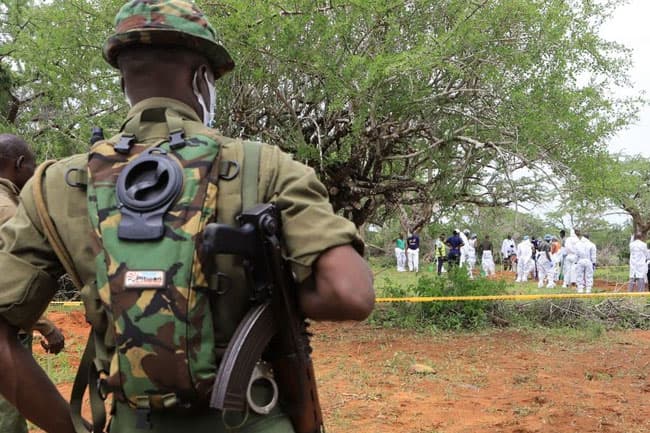 Number of bodies exhumed from suspected Kenyan cult graves jumps to 47