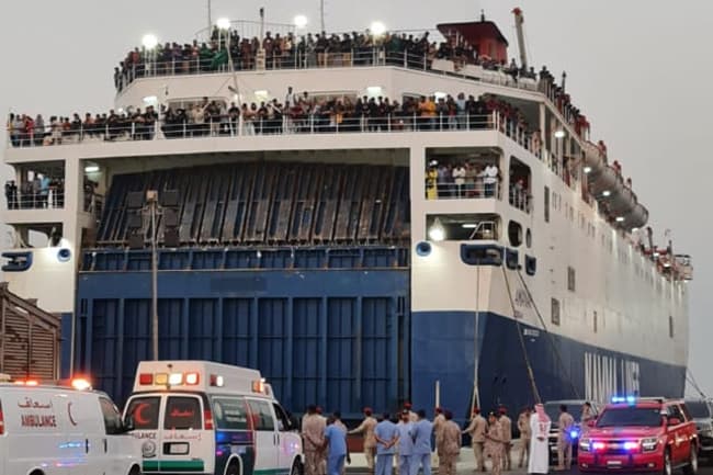 Temporary Saudi mission in Port Sudan facilitating evacuation of Sri Lankans