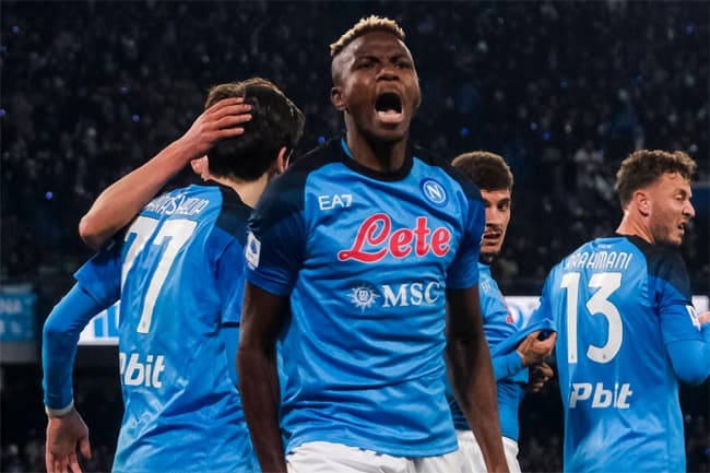 Napoli win Italian football league title for first time in 33 years