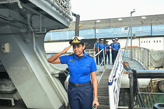 Sri Lanka Navy women assigned to sea duties for first time