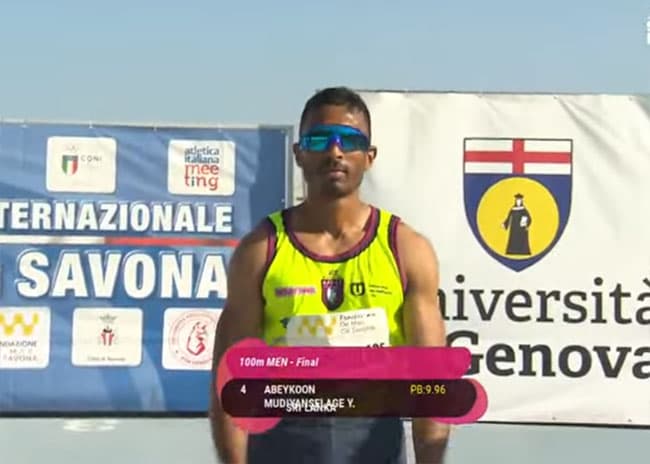Yupun finishes second at International Meeting “Citta’ Di Savona”