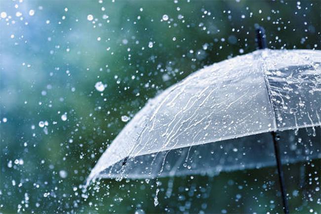 Few showers expected in several areas